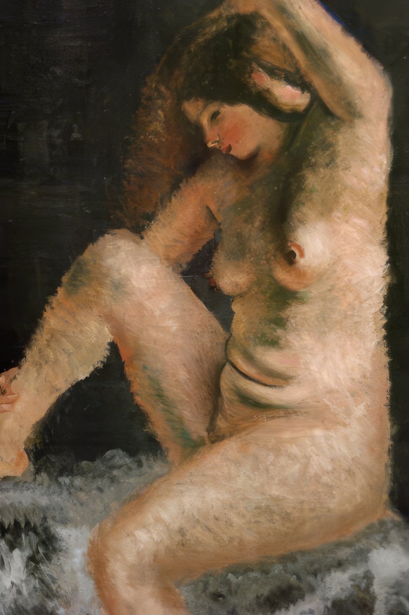 The Beautiful Model by Andre Derain
