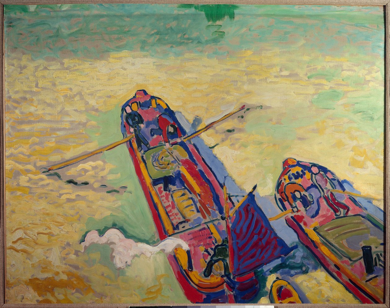 The Two Barges by Andre Derain