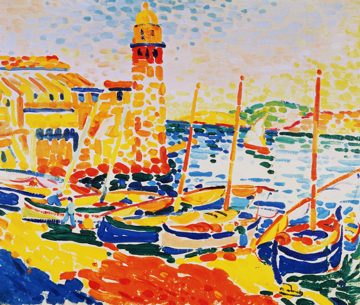 The Port of Collioure by Andre Derain