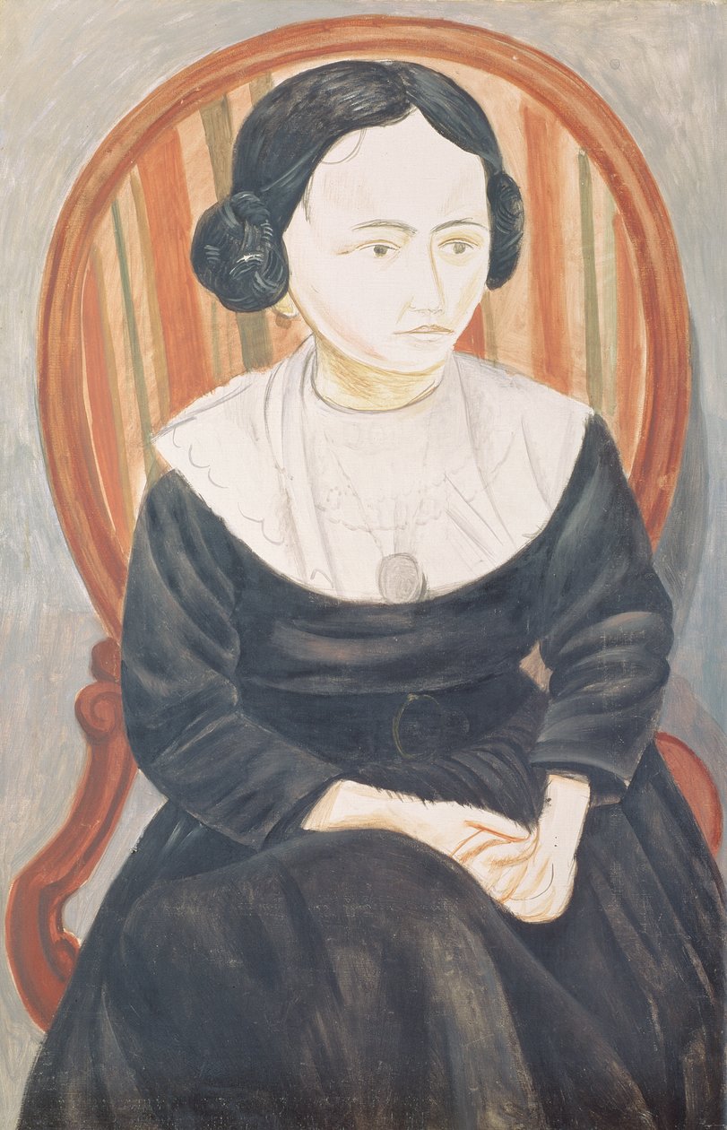 Young Girl in Black by Andre Derain