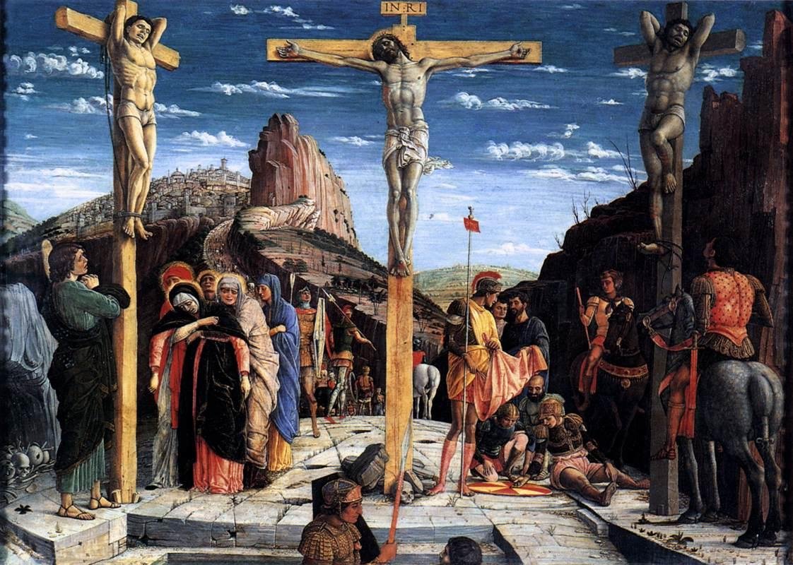Crucifixion by Andrea Mantegna
