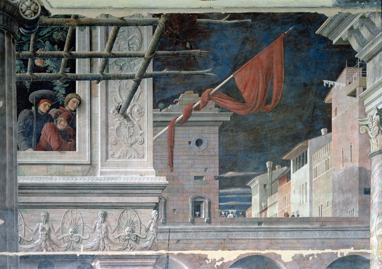 The Martyrdom of St. Christopher (detail) by Andrea Mantegna