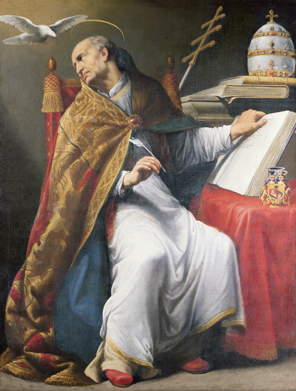 St. Gregory by Andrea Sacchi