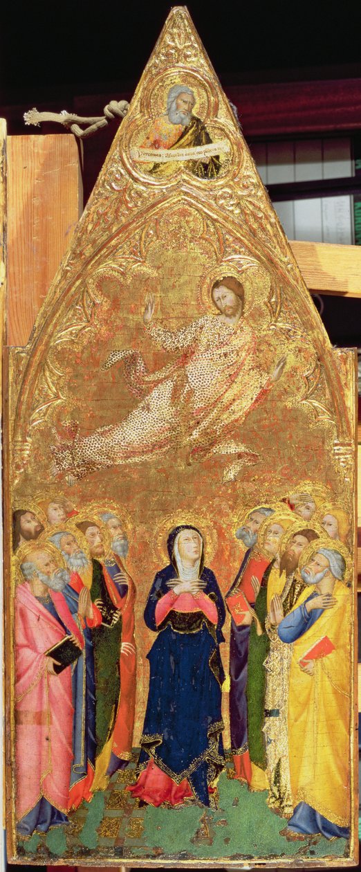 The Ascension of Christ, 1355-60 by Andrea Vanni