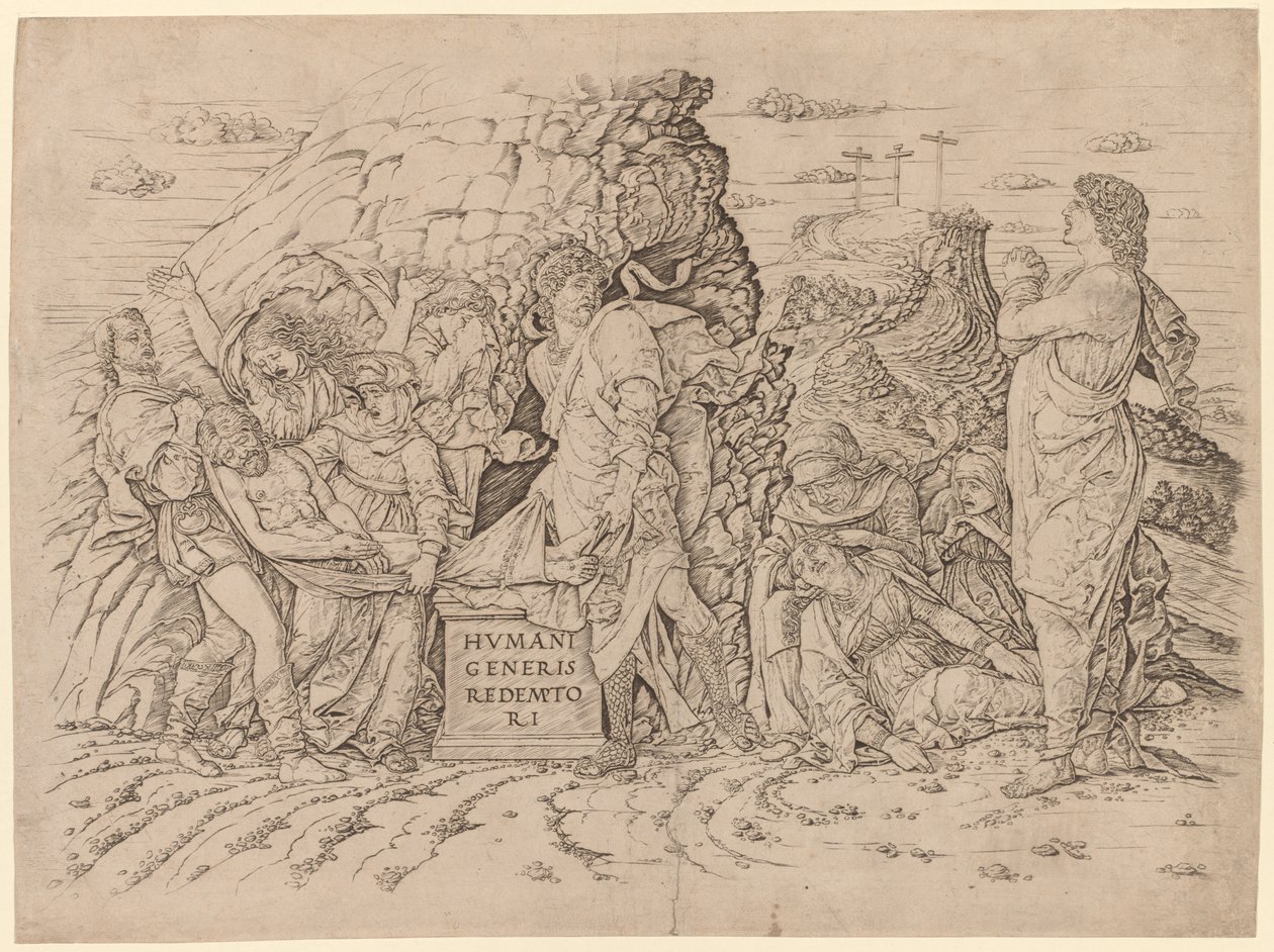 The Entombment by Andrea Mantegna