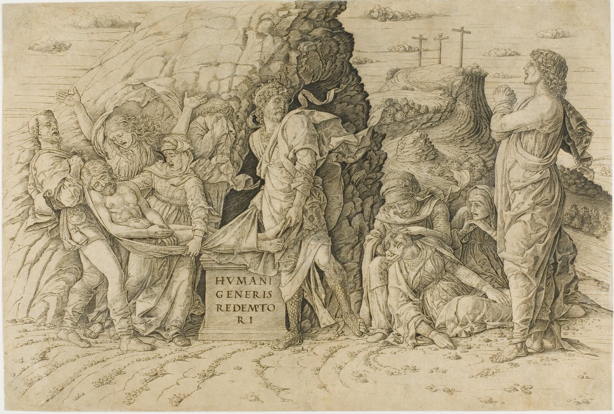 The Entombment by Andrea Mantegna