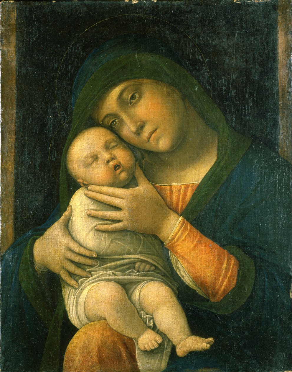 Virgin and Child by Andrea Mantegna
