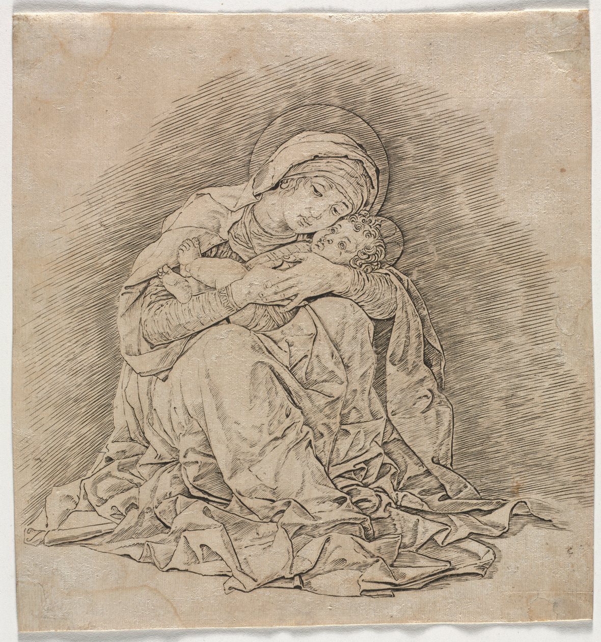 Virgin and Child by Andrea Mantegna