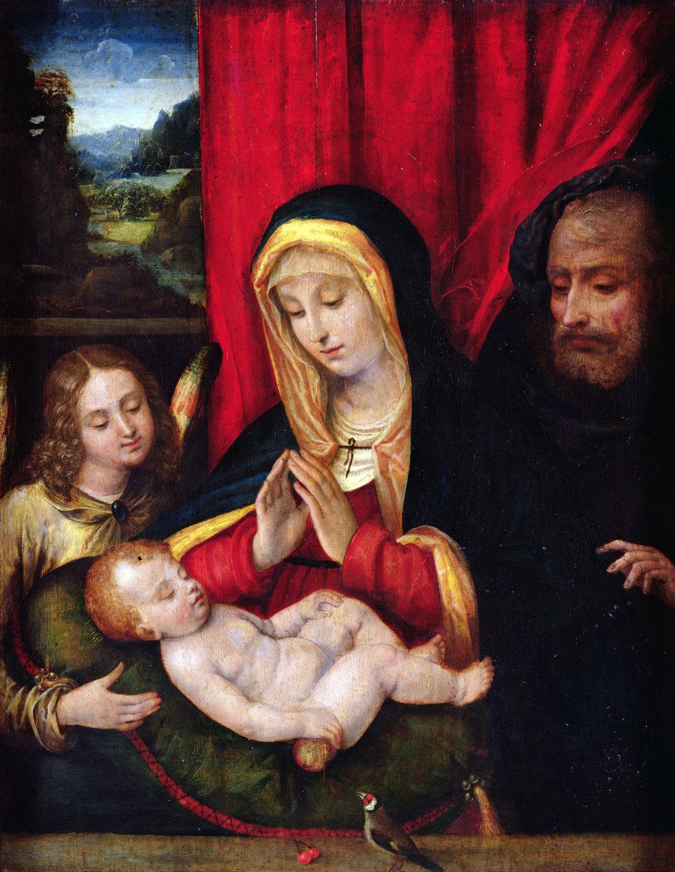 The Holy Family by Andrea Solario