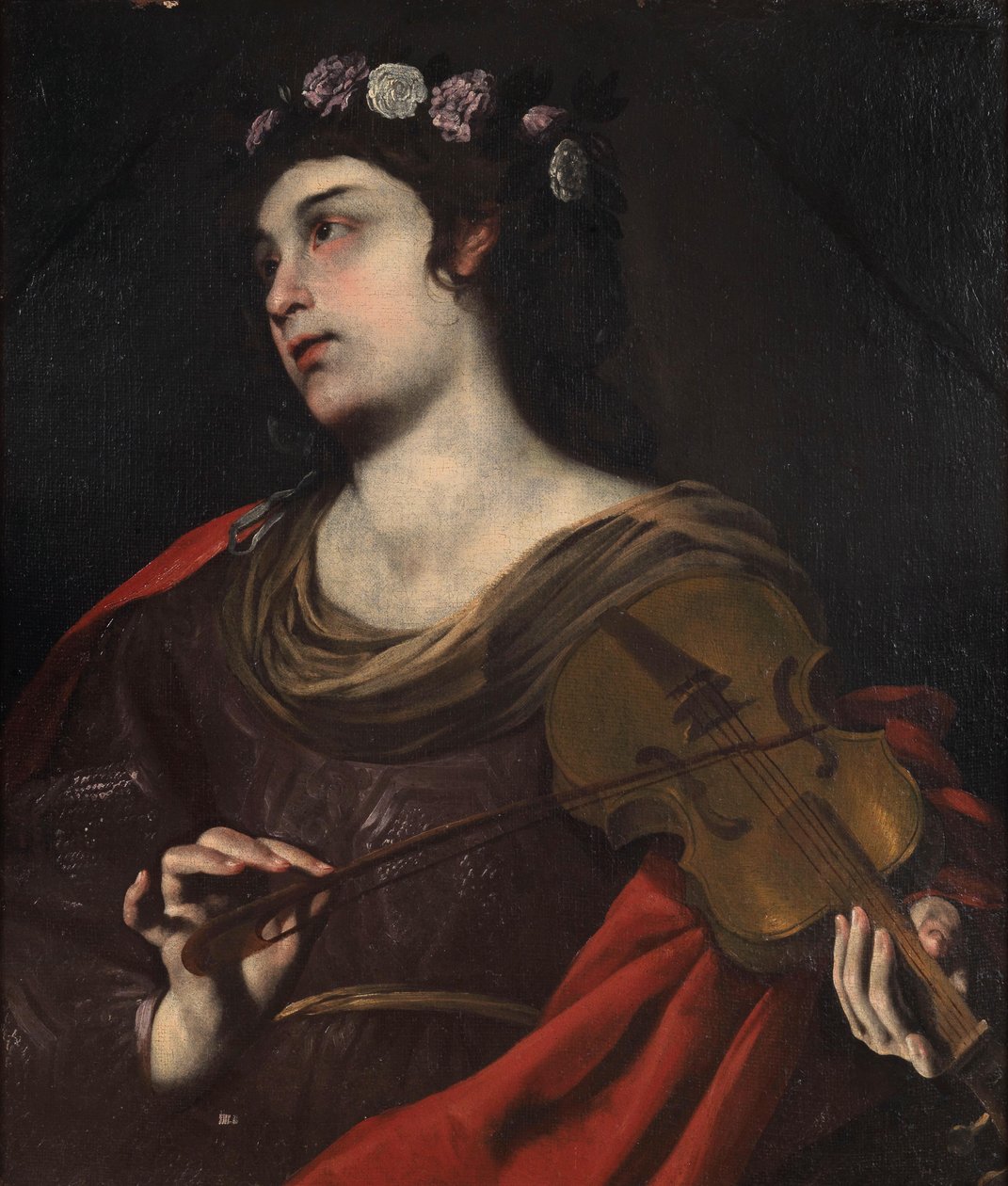 Saint Cecilia by Andrea Vaccaro