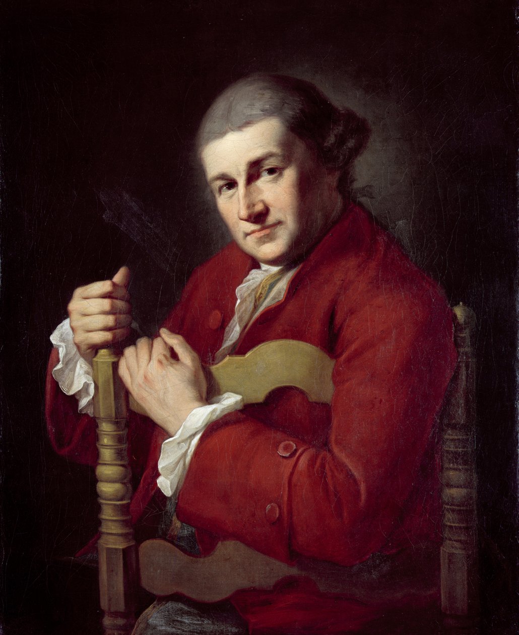 David Garrick by Angelica Kauffmann