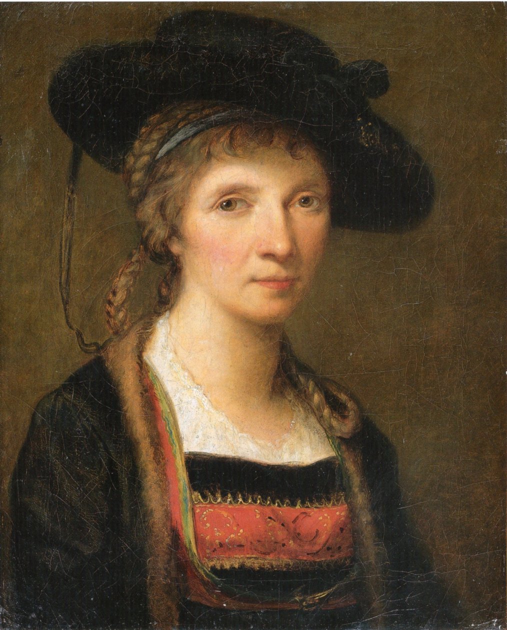 Self-portrait by Angelica Kauffmann