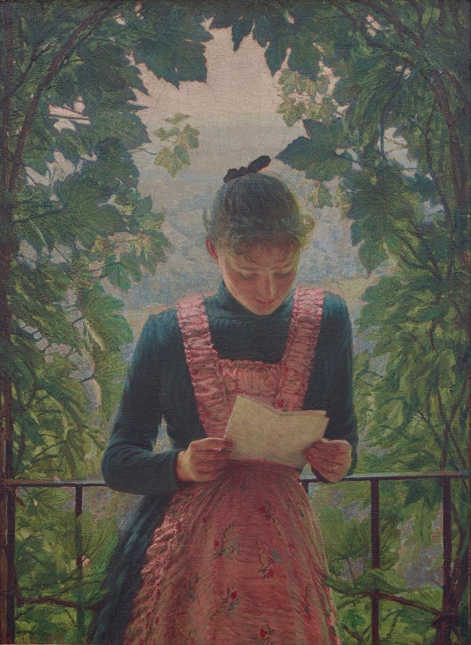 The first letter by Angelo Morbelli