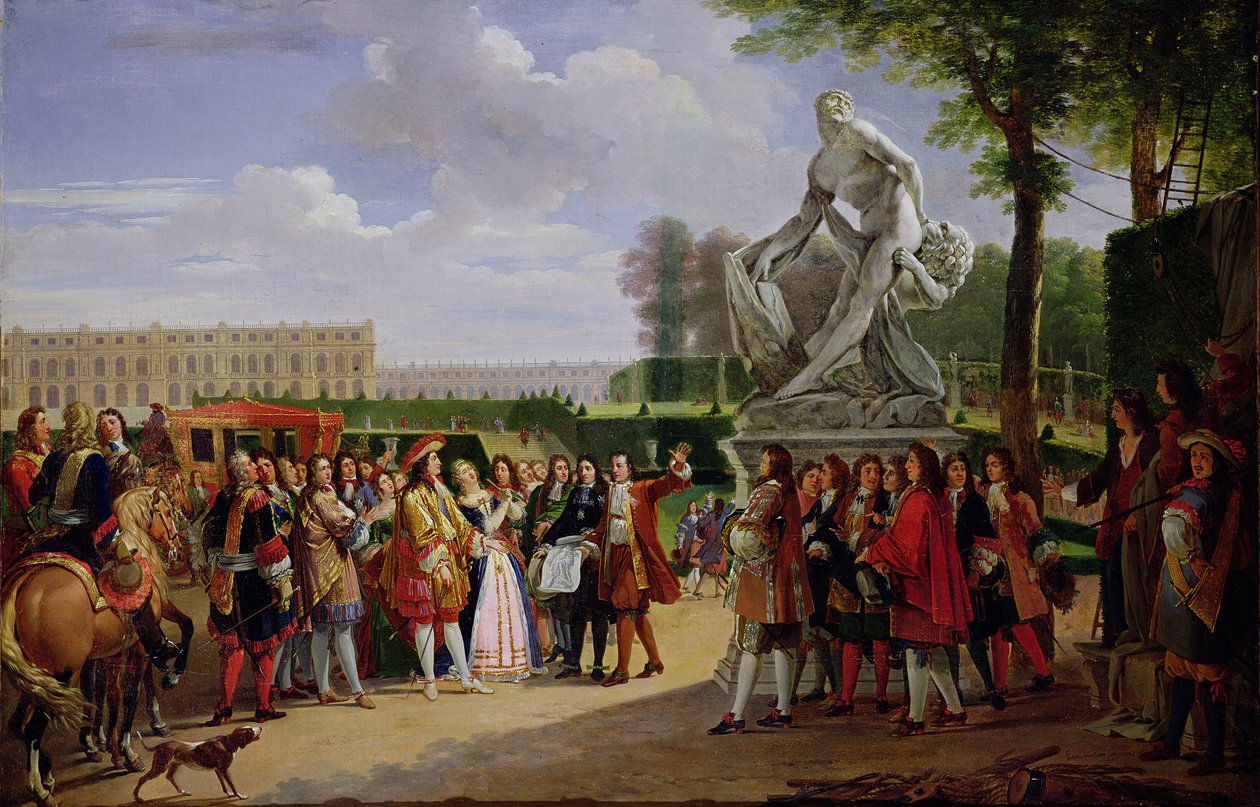 Louis XIV Dedicating Puget