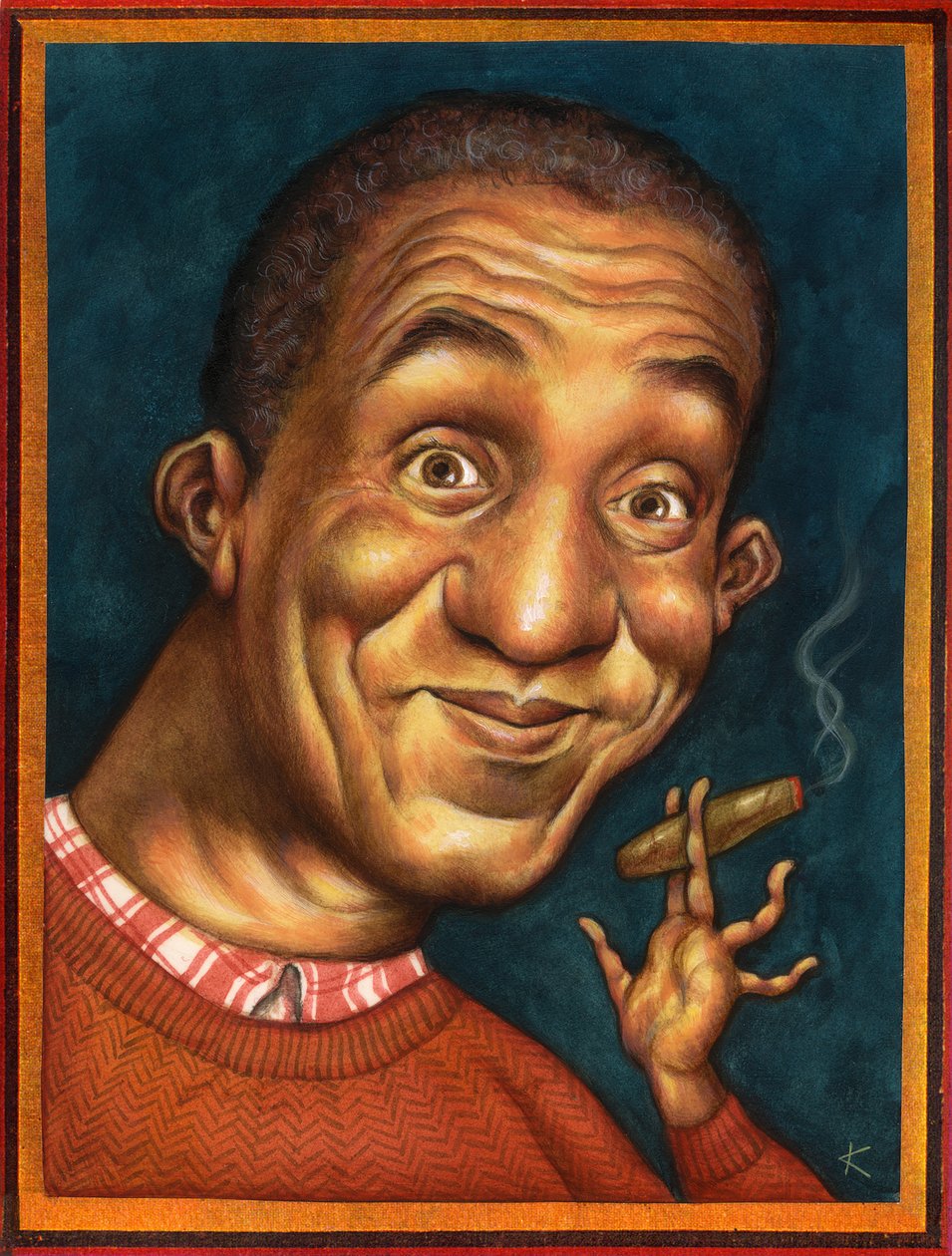 Bill Cosby by Anita Kunz
