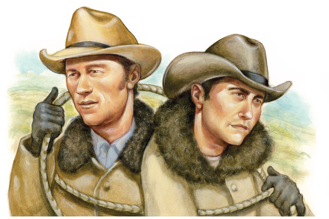 Brokeback Mountain by Anita Kunz