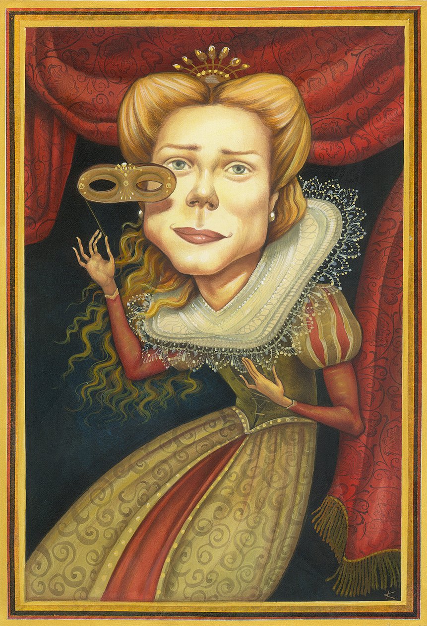 Gwynneth Paltrow by Anita Kunz