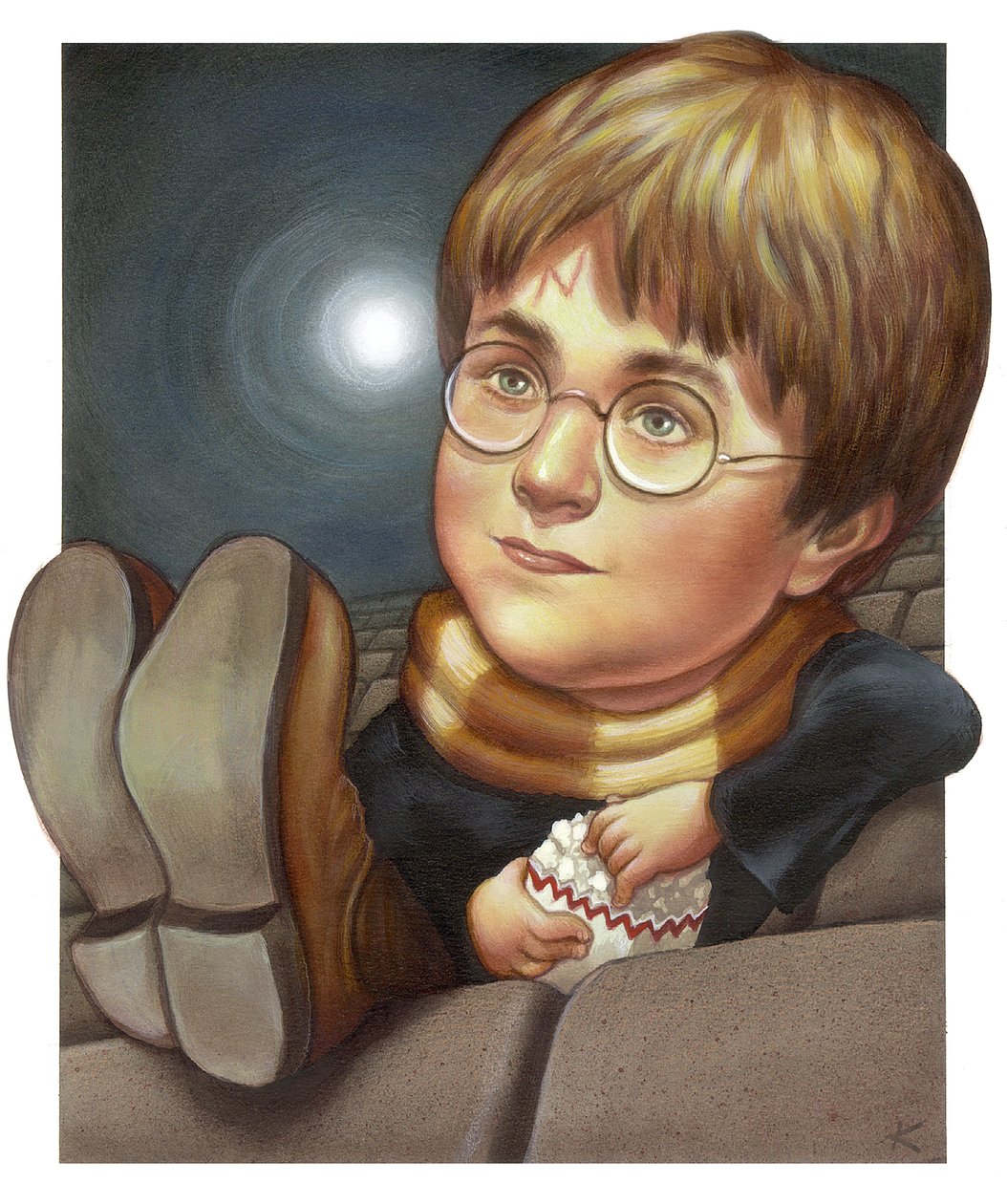 Harry Potter by Anita Kunz