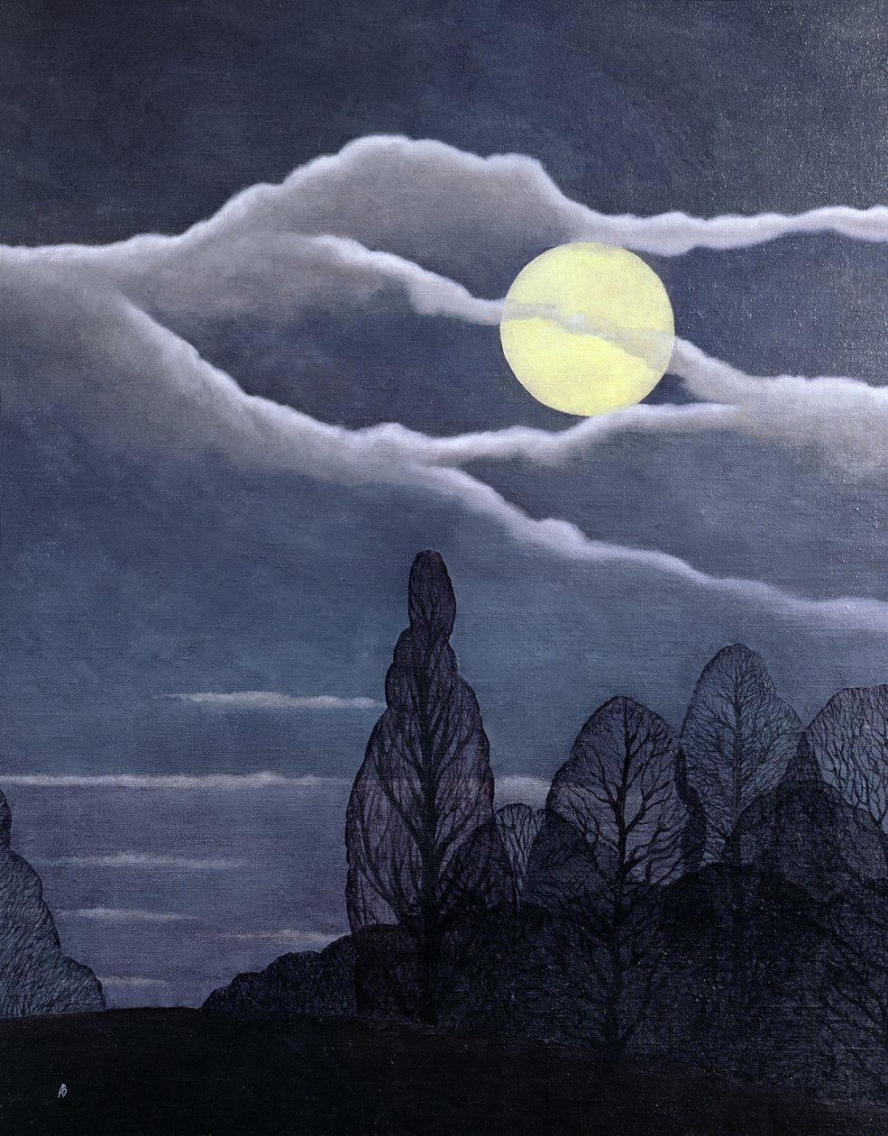 April Moon, 2004 by Anna Phillips