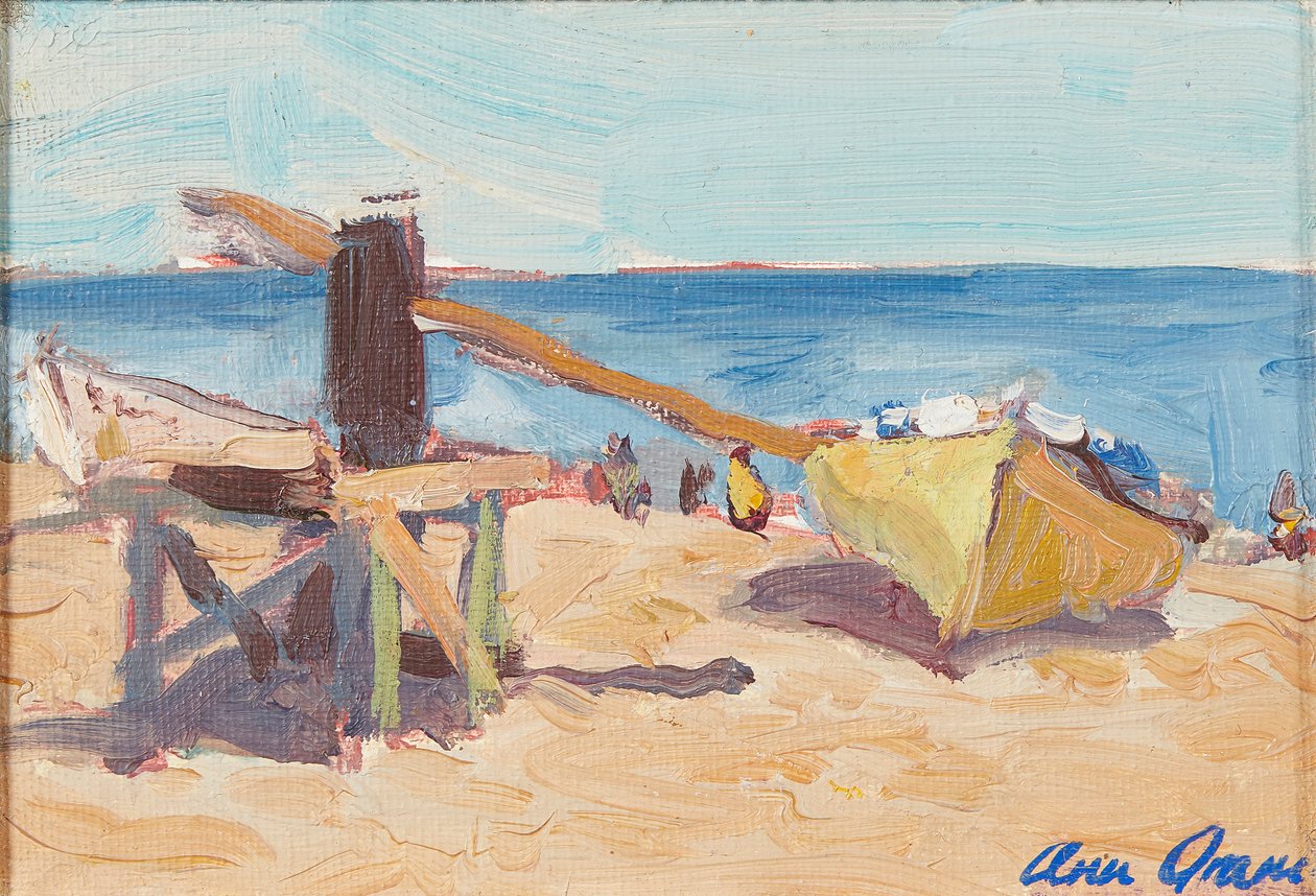 The Beach, La Linea by Ann Oram
