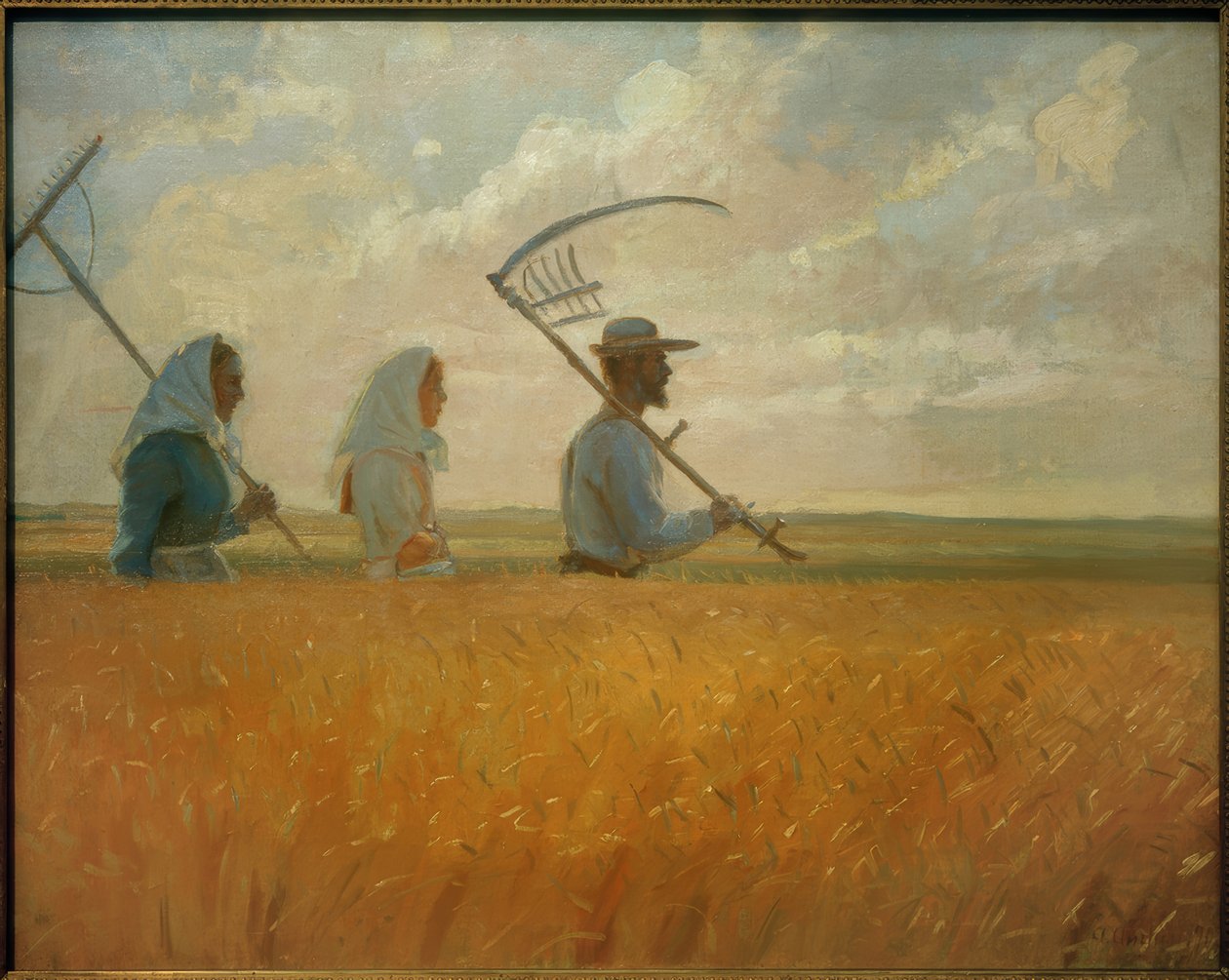 Harvest Time by Anna Ancher