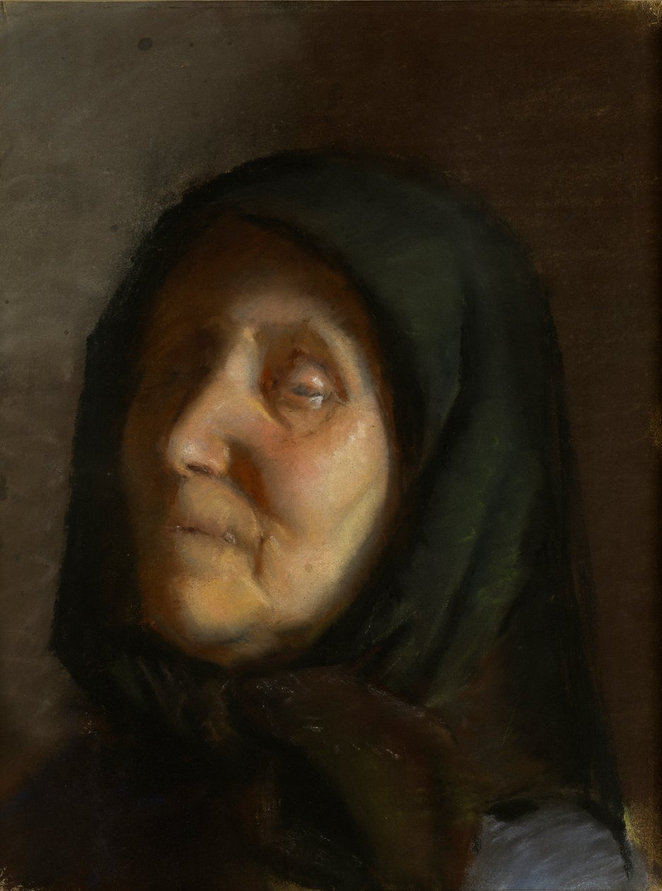 A Blind Woman by Anna Ancher