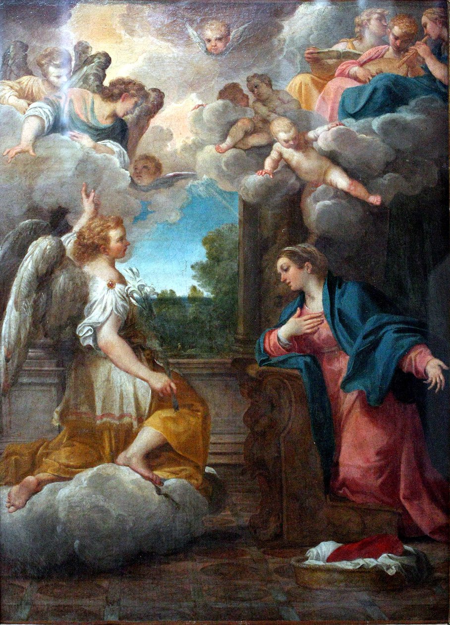 Annunciation by Annibale Carracci