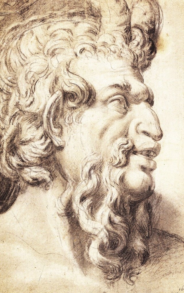 Satyr by Annibale Carracci