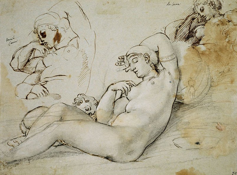 Sleeping Venus by Annibale Carracci