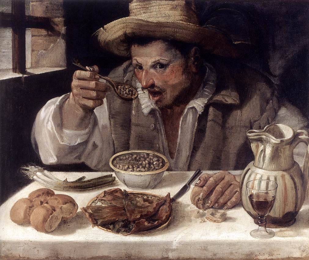 The Beaneater by Annibale Carracci