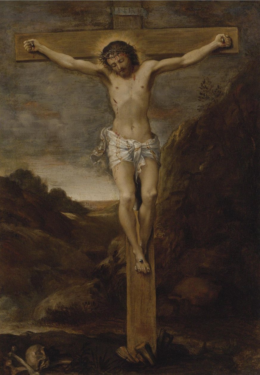 The Crucifixion by Annibale Carracci
