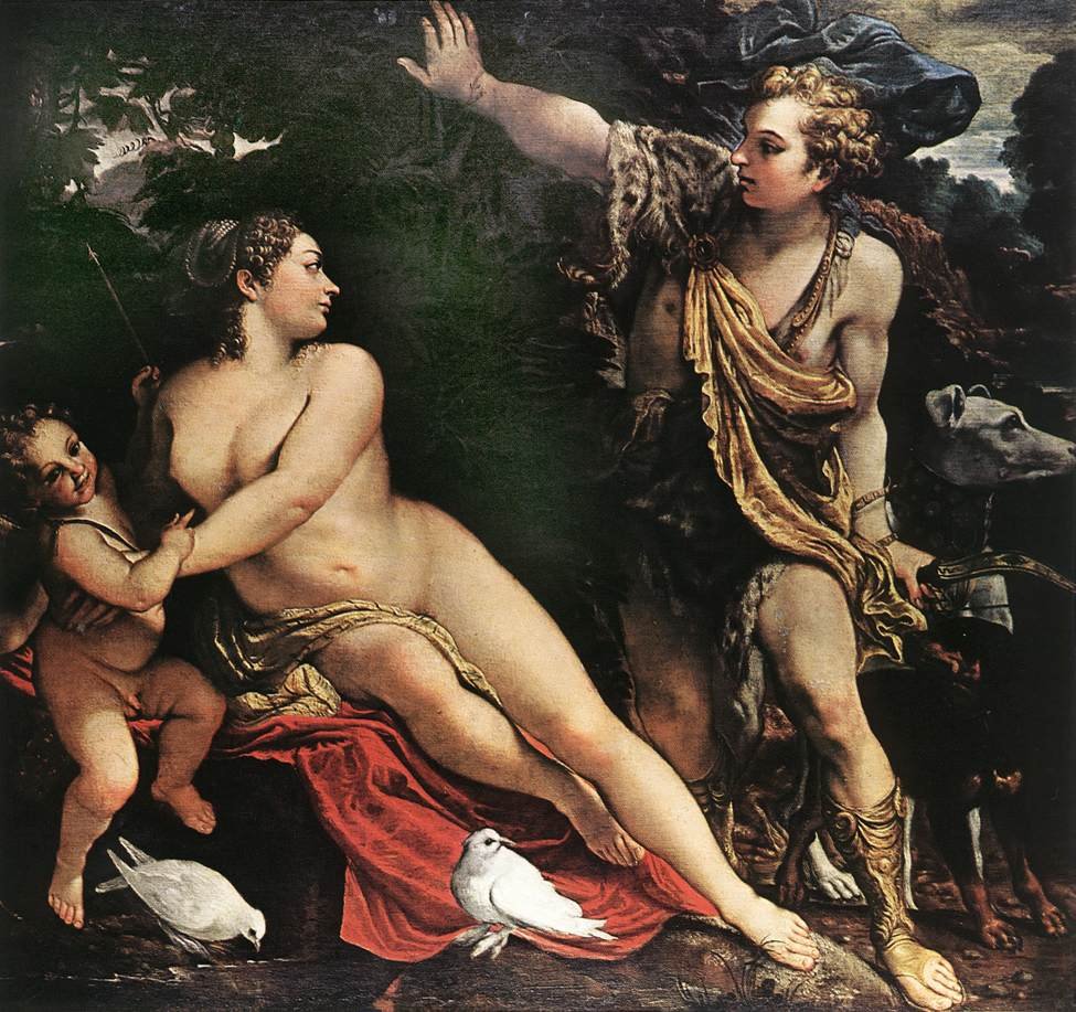 Venus and Adonis by Annibale Carracci