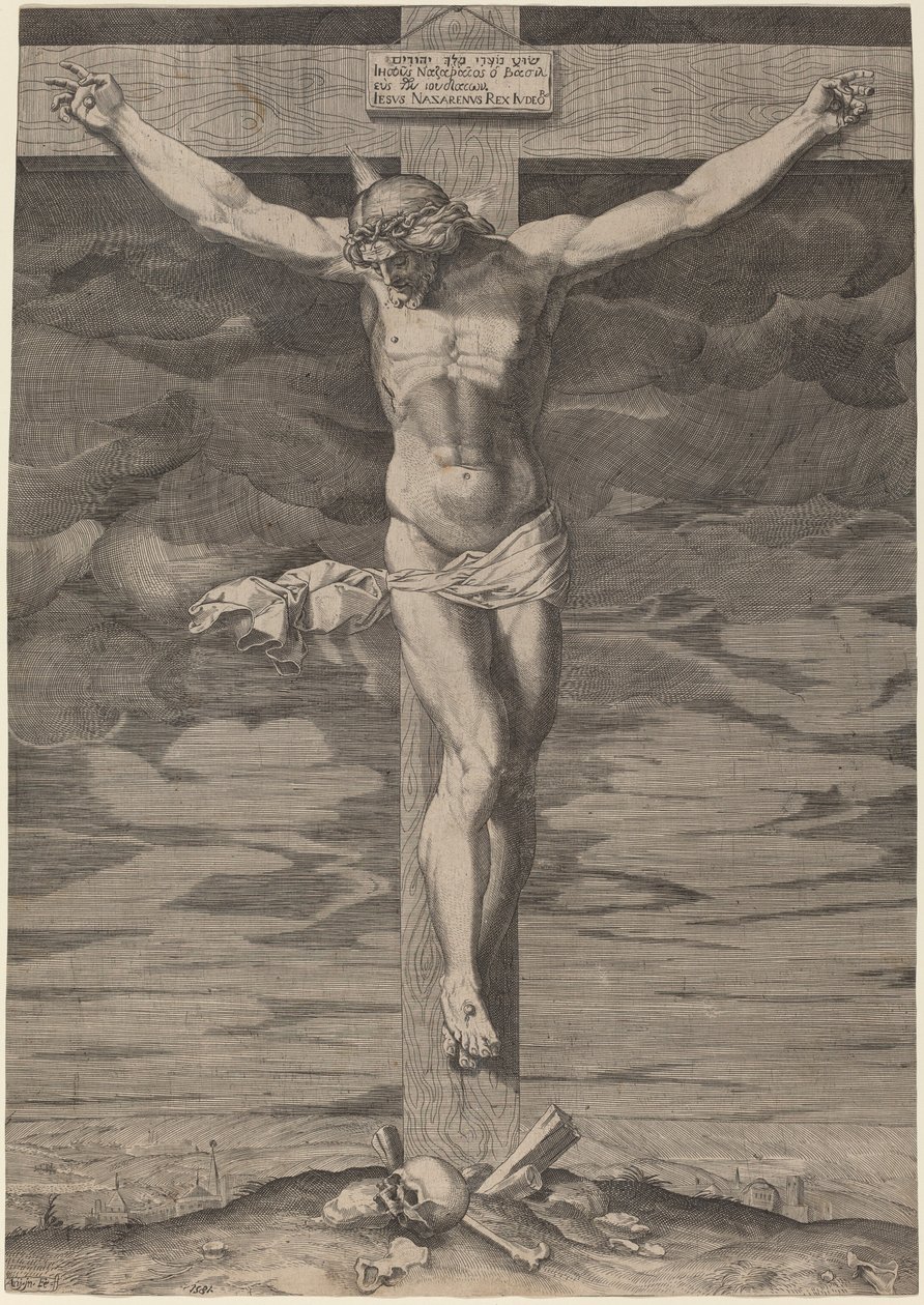 The Crucifixion by Annibale Carracci