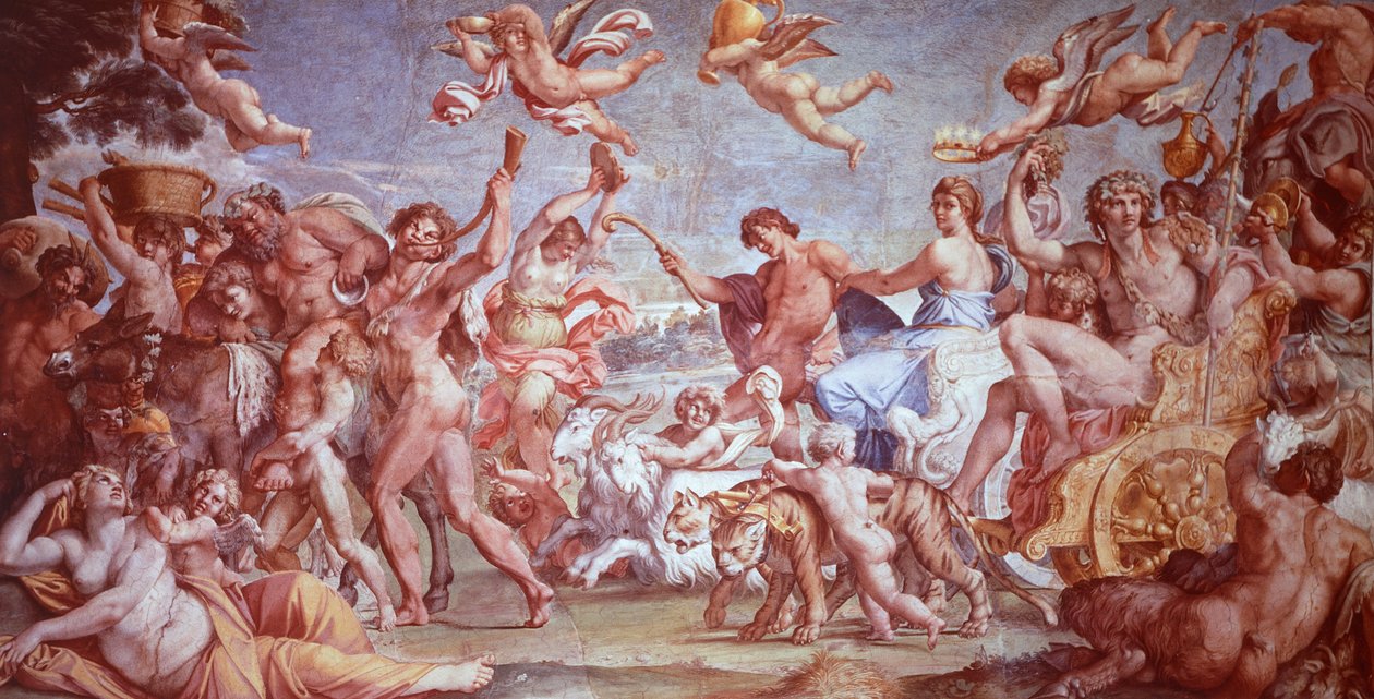 The Triumph of Bacchus and Ariadne by Annibale Carracci