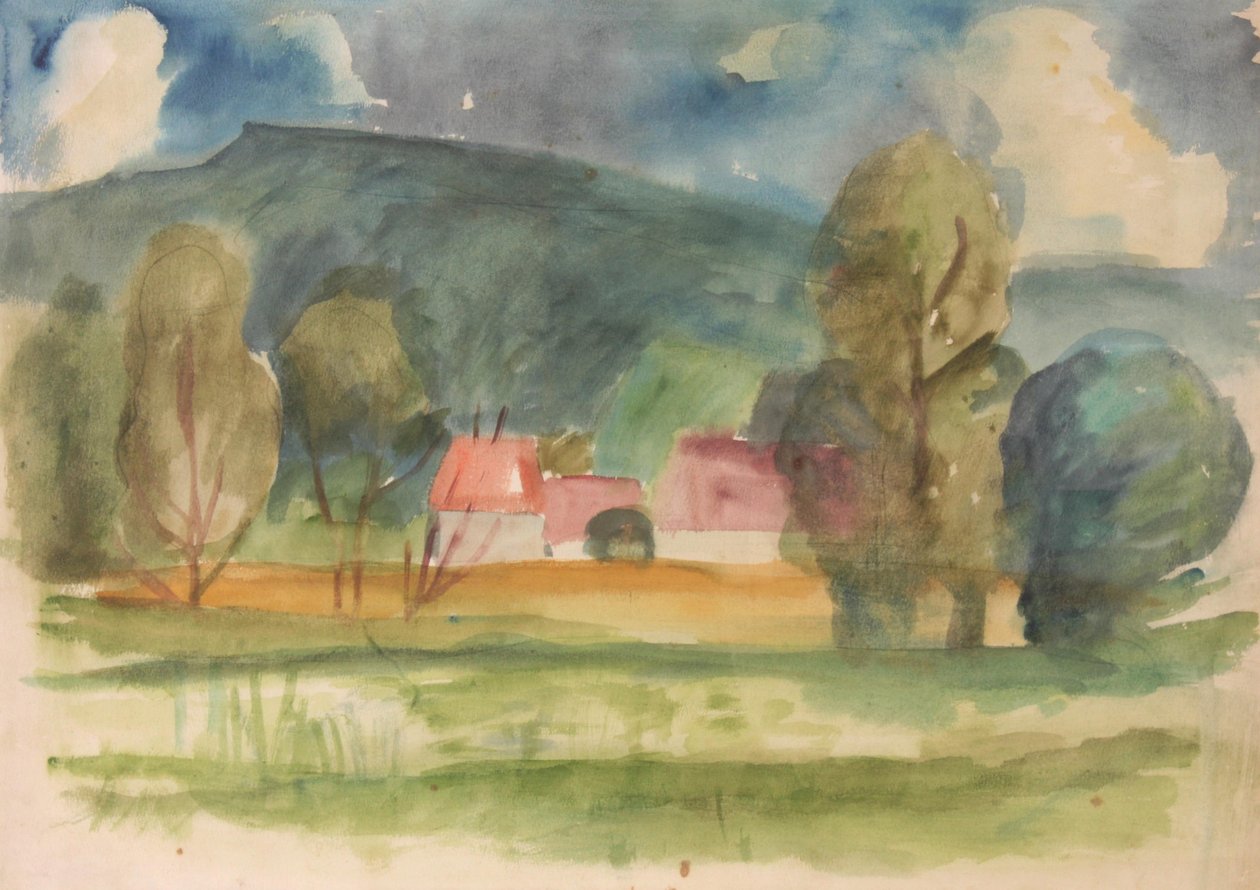 Lonely Farm by Anny Dollschein