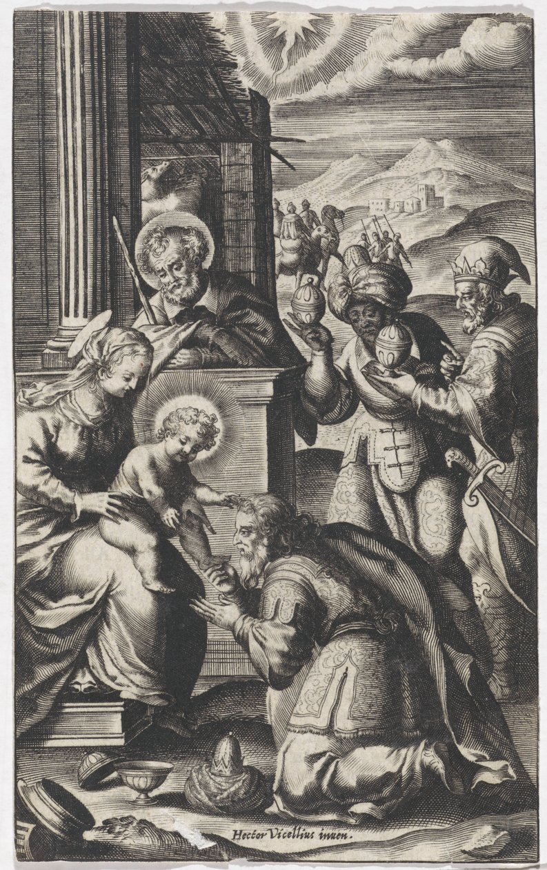 Adoration of the Kings by Anonymous