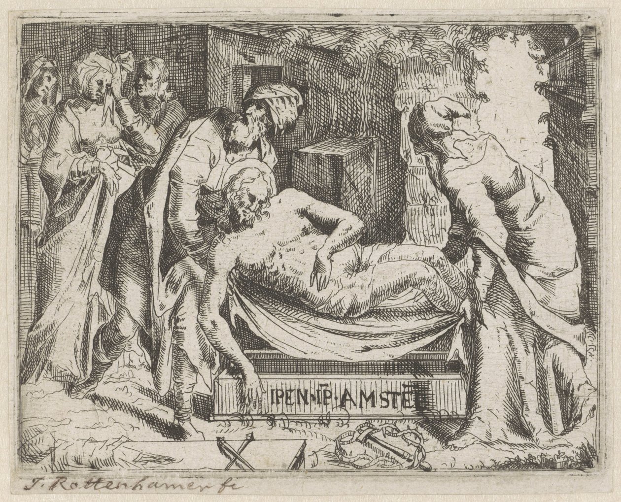 The Entombment of Christ by Anonymous