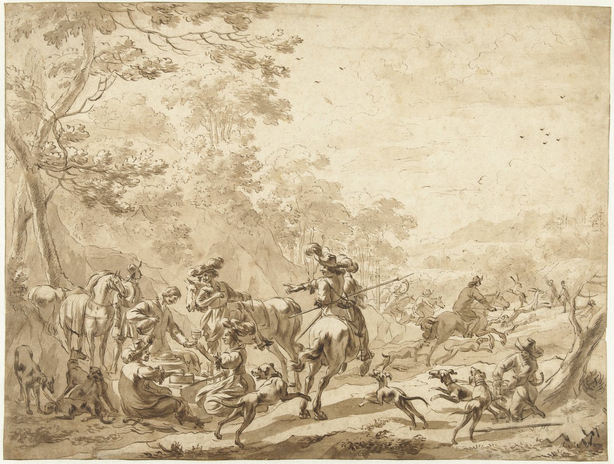 Deer Hunt by Anonymous