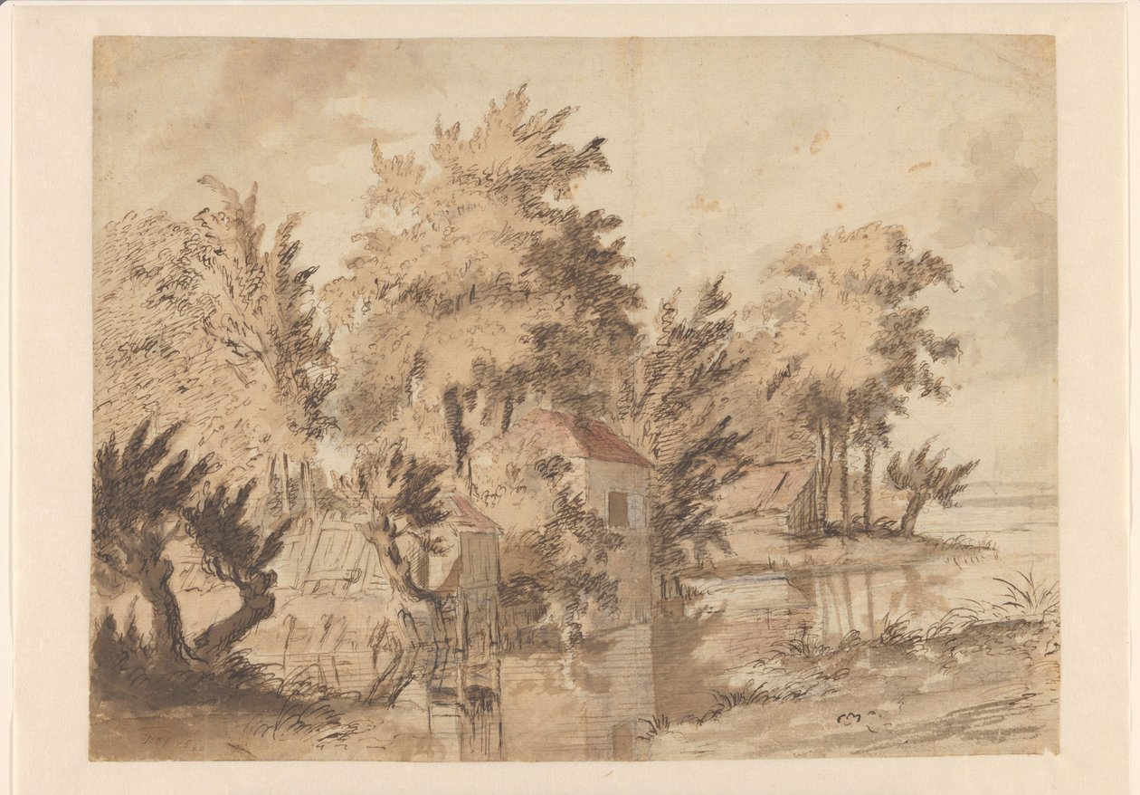 Houses by the Water by Anonymous