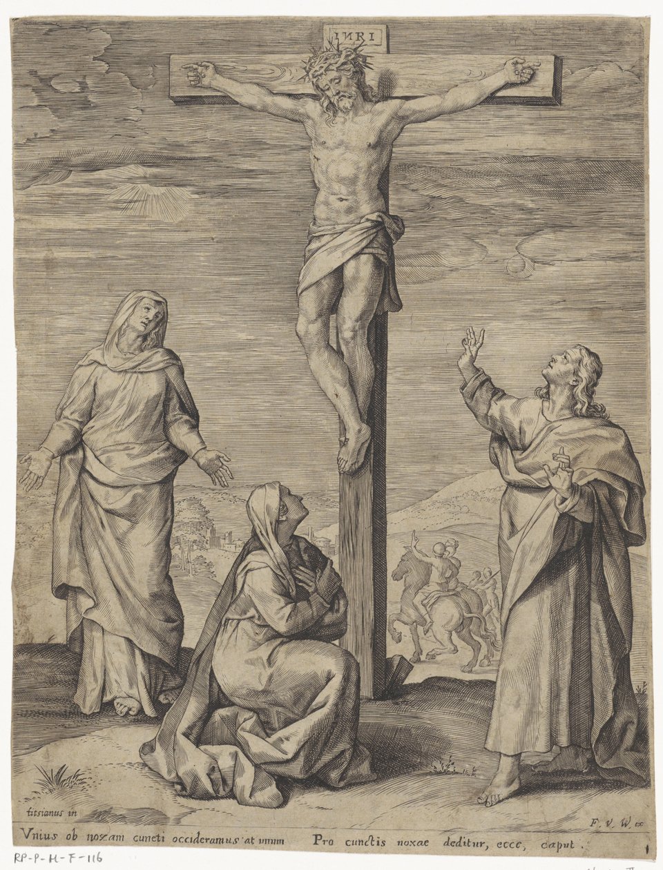 Crucifixion of Christ by Anonymous