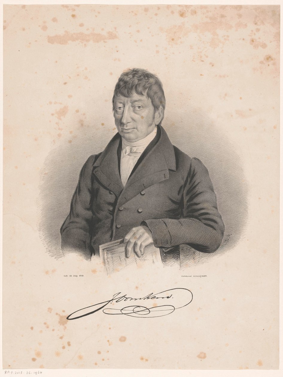 Portrait of Jan Oomkens by Anonymous