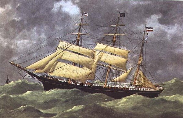 The Barque Dora by Anonymous