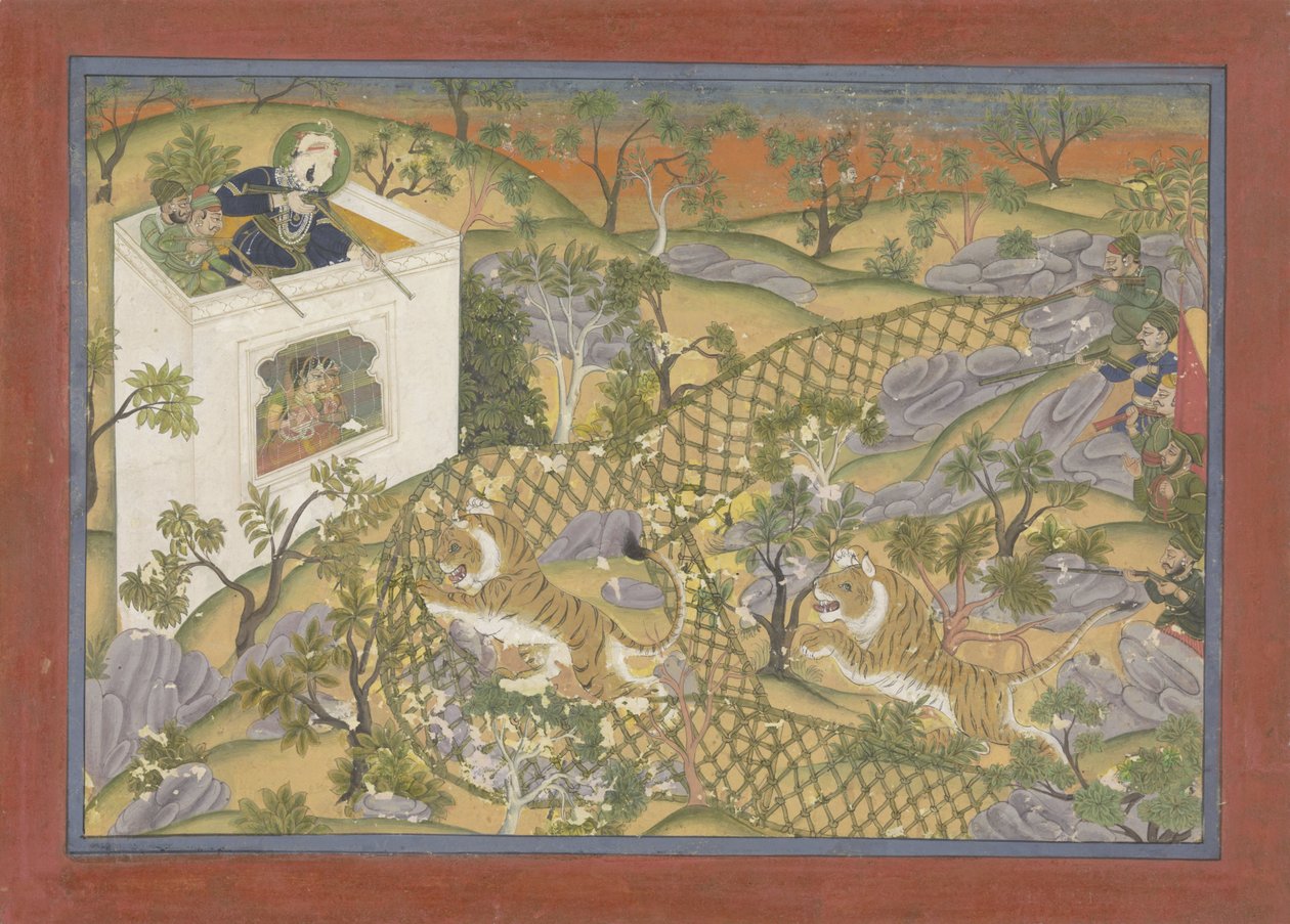Tiger Hunt by Anonymous
