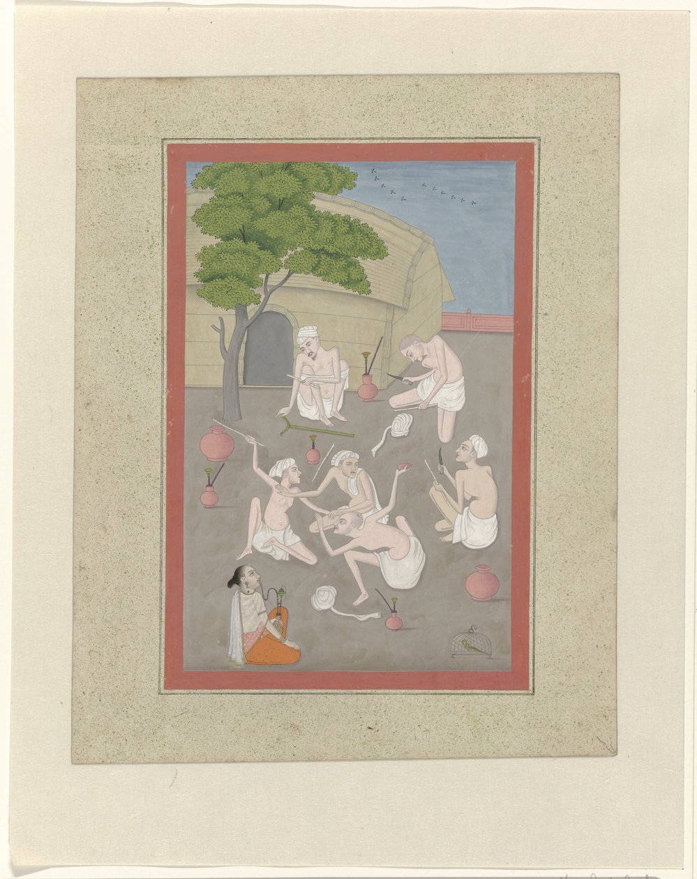 Fighting Yogis by Anonymous