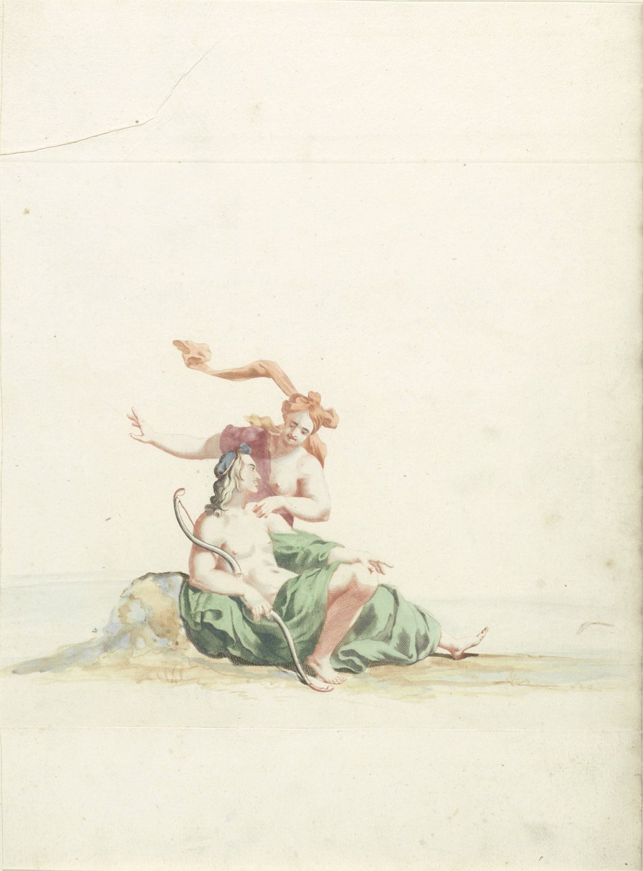 Venus and Adonis by Anonymous