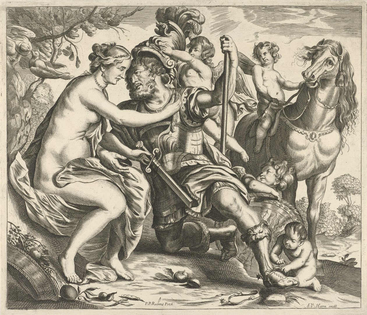 Venus and Mars by Anonymous
