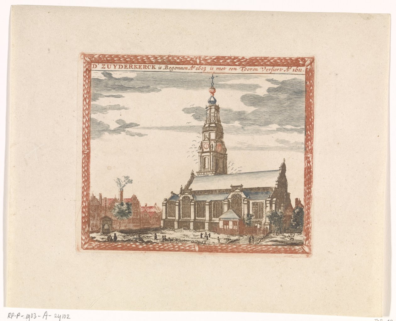 Zuiderkerk in Amsterdam by Anonymous