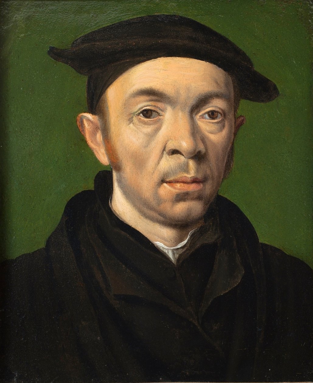 Male Portrait by Anonymous Anonymous