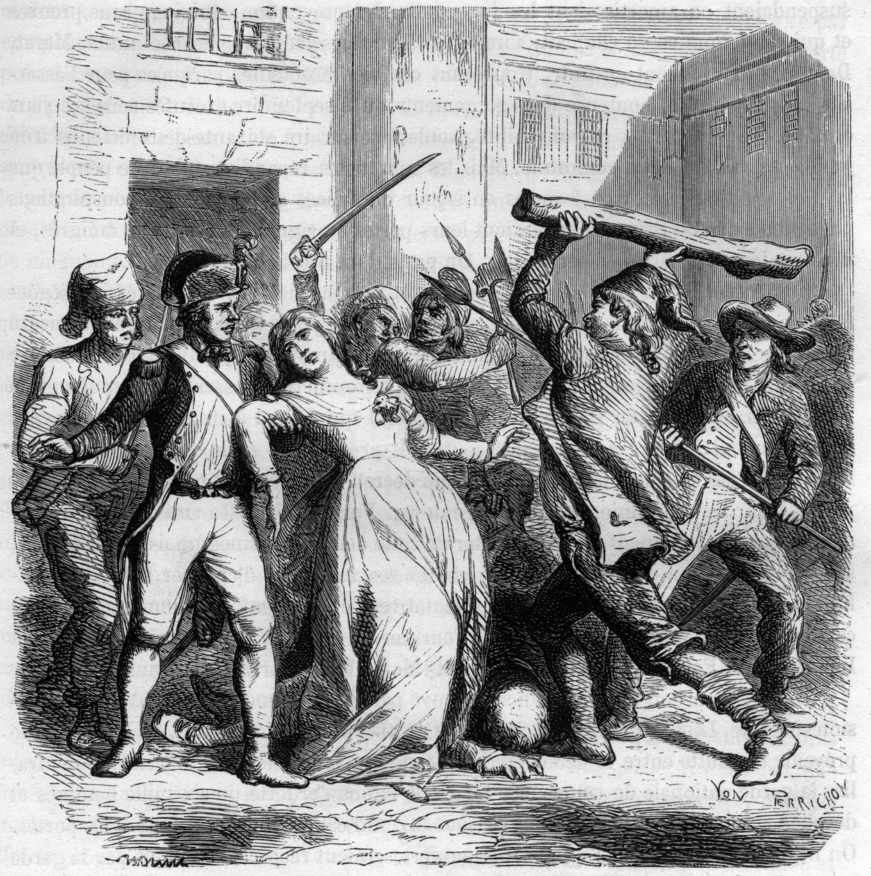 Murder of the Princess de Lamballe by Anonymous Anonymous