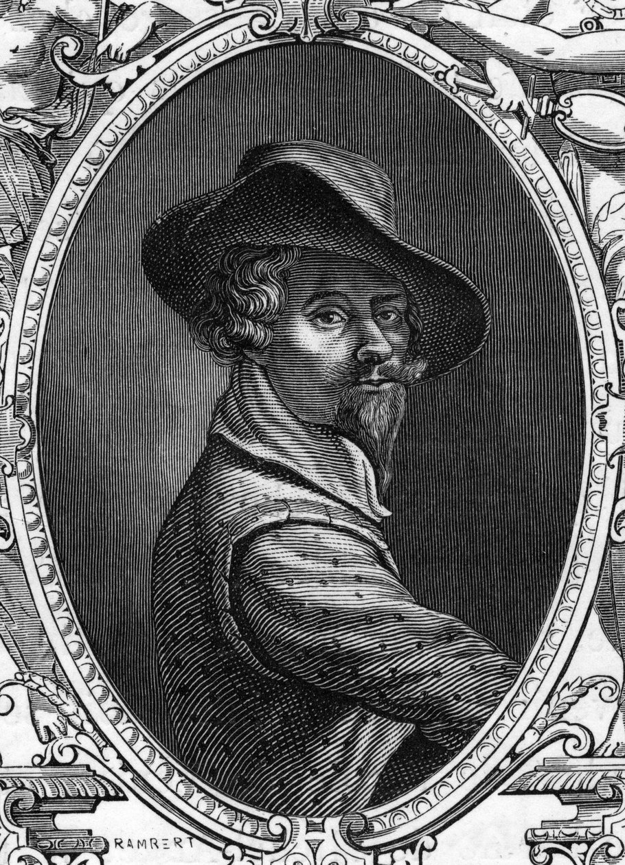 Portrait of Annibale Carracci (Annibal Carrache) by Anonymous Anonymous